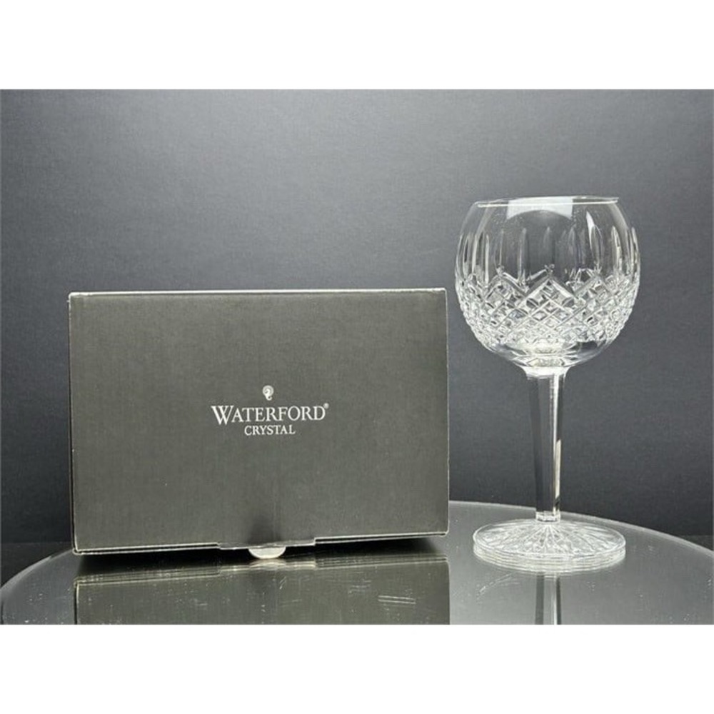 Waterford Crystal Ballyjoke Wine Goblet Cut Crystal Glass w/ Box